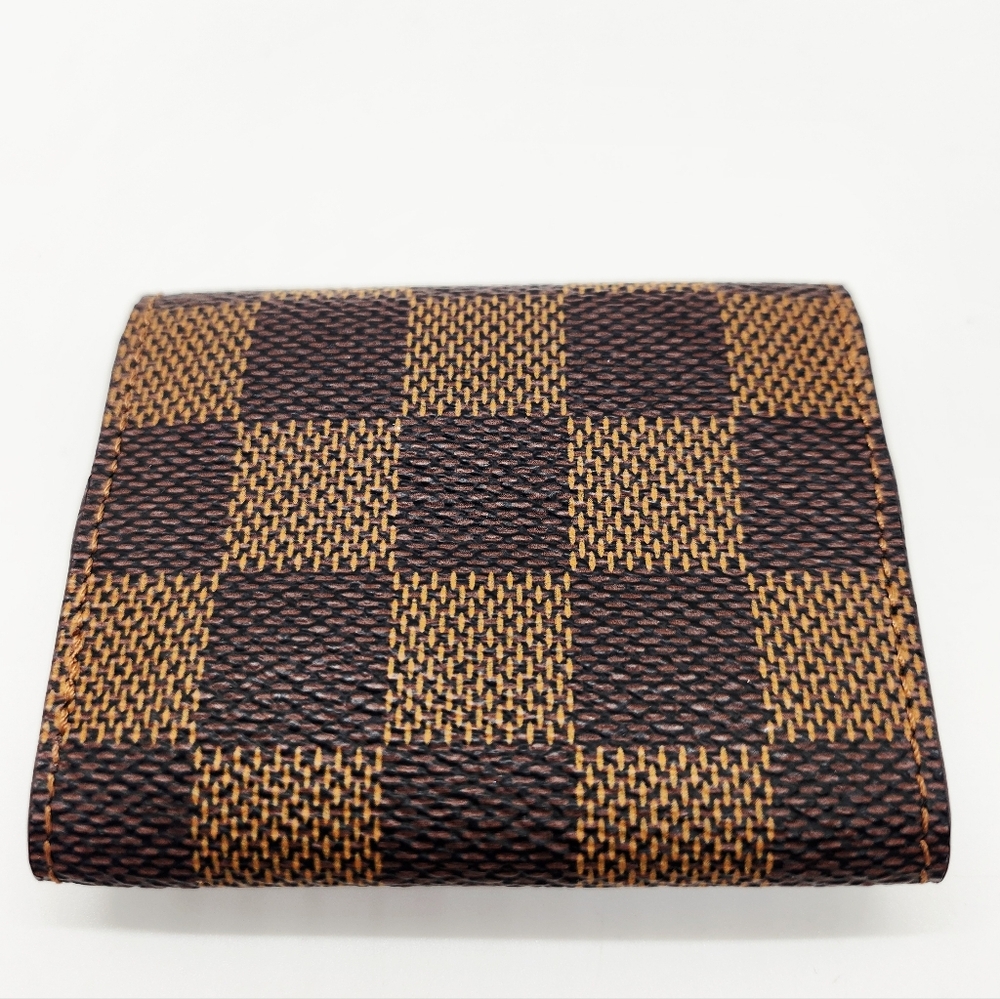 Louis Vuitton Damier Ebene Trifold Cufflink  Case - Picture 3 of 9